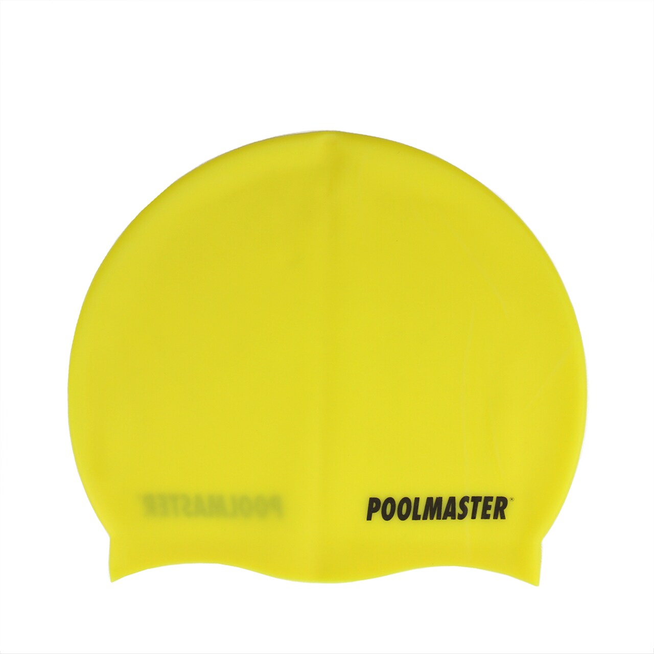 Swim Central 8.5" Yellow Unisex Adult Swim Cap for Swimming Pools and Spas